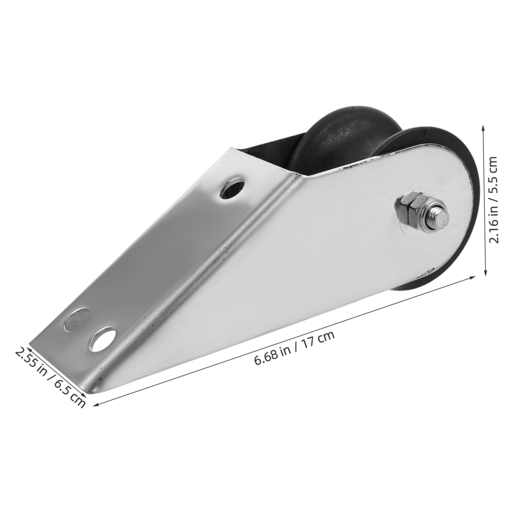 Didiseaon Support D'ancre en Acier Inoxydable pour Bateau Marin et Yacht, Installation Facile Levage et Abaissement sans Effort, Accessoires Nautiques Robustes