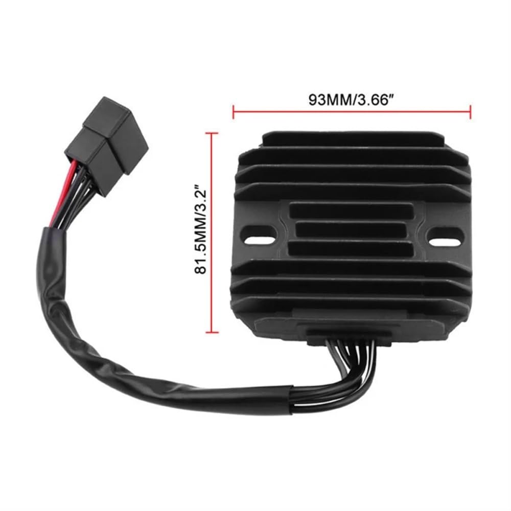 Regulador Rectificador Moto Rectificador Regulador De Voltaje para Motocicleta 32800-33E21, 32800-44D11 para S&uzuki GSXR 600 750 1000 Hayabusa GSX1300R Intruder