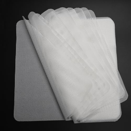 Image of BPA-Free Silicone Dehydrator Sheets for Food Dehydrator, 11x11 in 10-pack | Non-stick Dehydrator Tray Liners Help Stop Dried Food From Sticking, Lift Food Intact, and Cut Cleanup Time - Dishwasher Safe