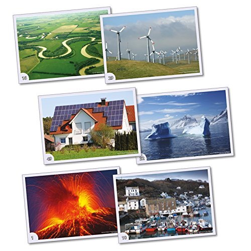 Wildgoose Education WG1611 Geography Photo Card (Pack of 40)