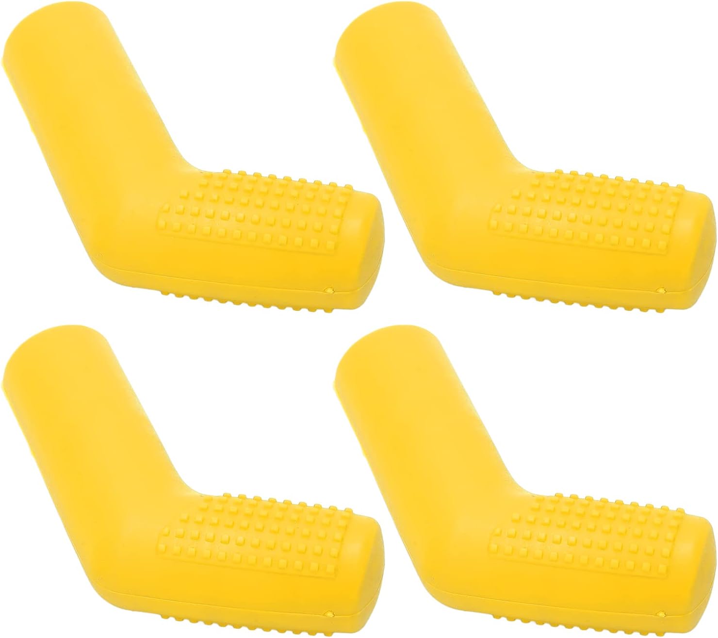 KIMISS Protector de zapatos de palanca de cambios de motocicleta, 4 unidades, protector de zapatos de goma antideslizante universal para