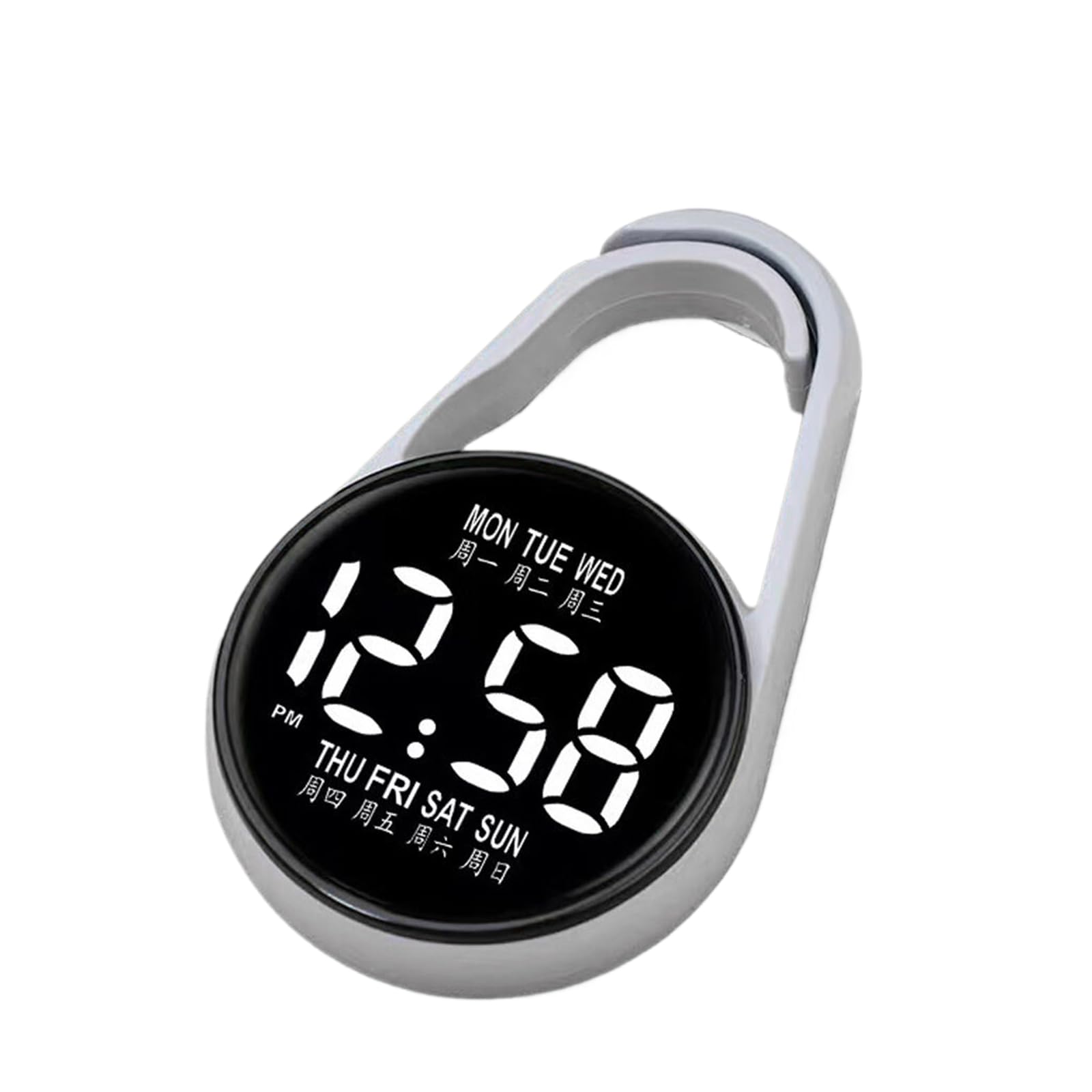 NMOWYBPY Electronic Digital Clock for Students Includes Touch Screens Watch Waterproof Feature Night Lights for Student Multifunctional Desk for Students