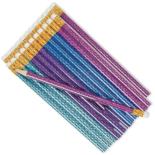 Fun Express - Mermaid Pencil - Stationery - Pencils - Pencils - Printed - 24 Pieces