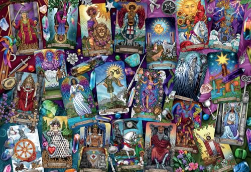 Buffalo Games - Brigid Ashwood - Luminous Tarot - 2000 Piece Jigsaw Puzzle for Adults - Challenging Puzzle Perfect for Game Nights - Finished Size is 38.50 x 26.50