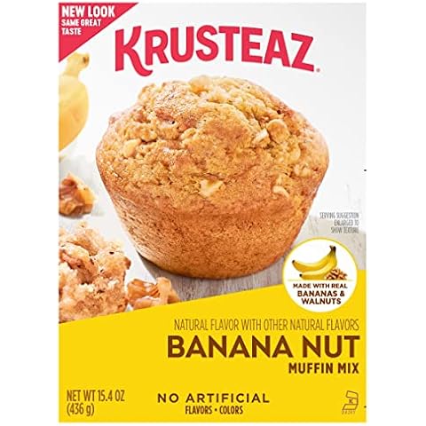 Krusteaz Banana Nut Muffin Mix Cover