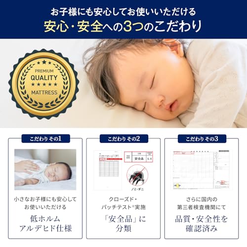 Amazon.co.jp: モットンジャパン: マットレス