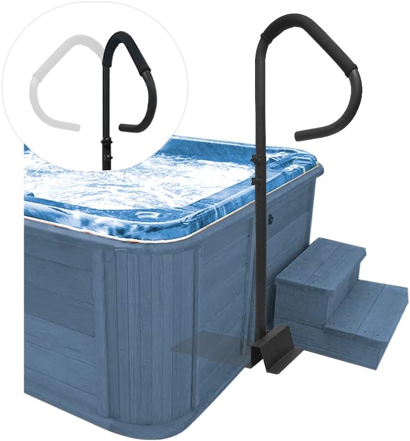 Hot Tub Handrail Slide Under Spa Hand Rail Hot Tub Spa