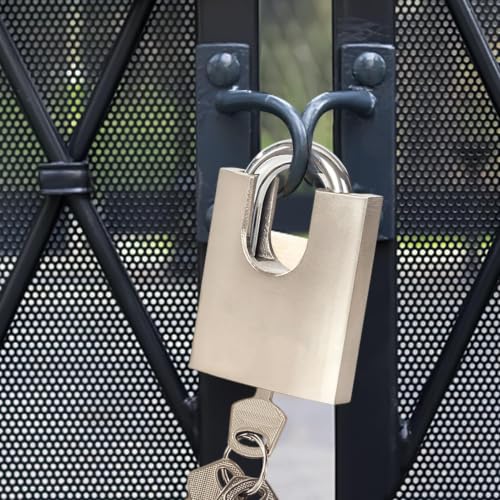 Candado resistente a la intemperie anticorte para puertas exteriores 4