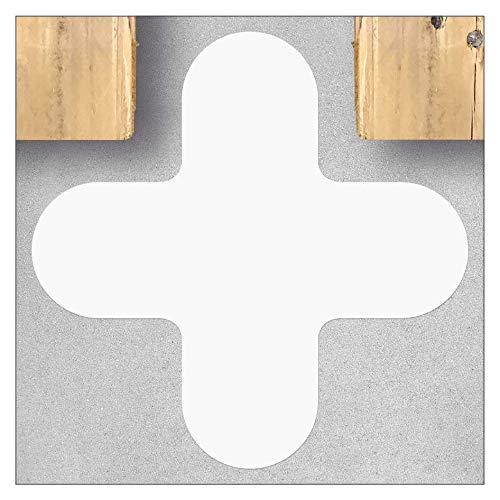 Self Adhesive Floor Markers, X Piece/X Shape