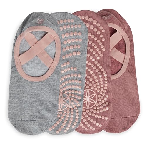 Image of Gaiam Grippy Studio Yoga Socks for Extra Grip in Standard or Hot Yoga