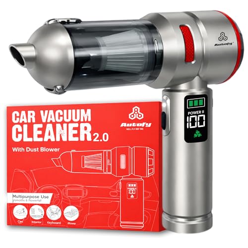 Image of Autofy Storm 3 [4-in-1] Powerful & Fully Wireless Car Vacuum Cleaner Air Blower - 18000PA 3.5X More Suction Power - BLDC Long Life Motor - 3 Suction Speeds - 25 mins Runtime (24 Months Warranty)