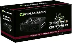 Fonte Gamemax Gp750 750w 80 Plus Bronze Pfc Ativo Preta