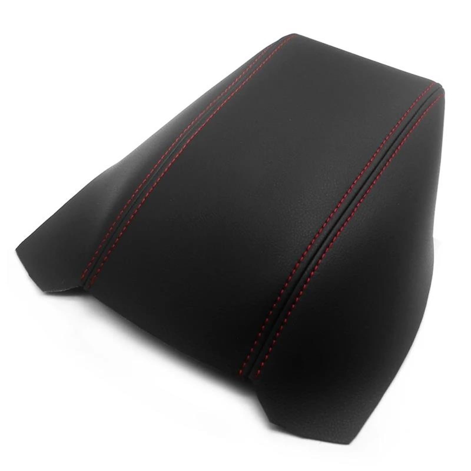 Noheeu Rosso Car Interior Center Armrest Console Lid Sticker Decoration For Skoda For Octavia 2007 2008 2009 2010 2011-2014(Rosso)