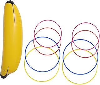 BESPORTBLE 1 Conjunto Engraçado Brinquedo De Banana Inflável Jogos De Festa De Despedida De Solteira Jogos De Festa De Banana Jogos De Despedida De Banana Suja Jogos De Beber Para Adultos