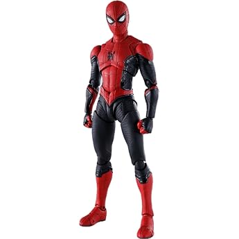 S.H. Figuarts Spider-Man Upgrade Suit (Spider-Man: No Way Home), Best Selection Approx. 5.9 inches (150 mm), ABS, PVC, Pre-pa