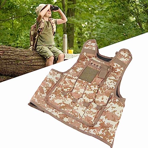 Colete Ajustável para Crianças Ao Ar Livre, Resistência à Tração Resistente Ao Desgaste, Colete Expl