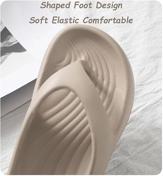 GDSAFS Pillow Arch Support Flip Flops, 2025 New Non-Slip Soft Comfortable Walking Platform Sandals, Orthopedic Beach Slippers2