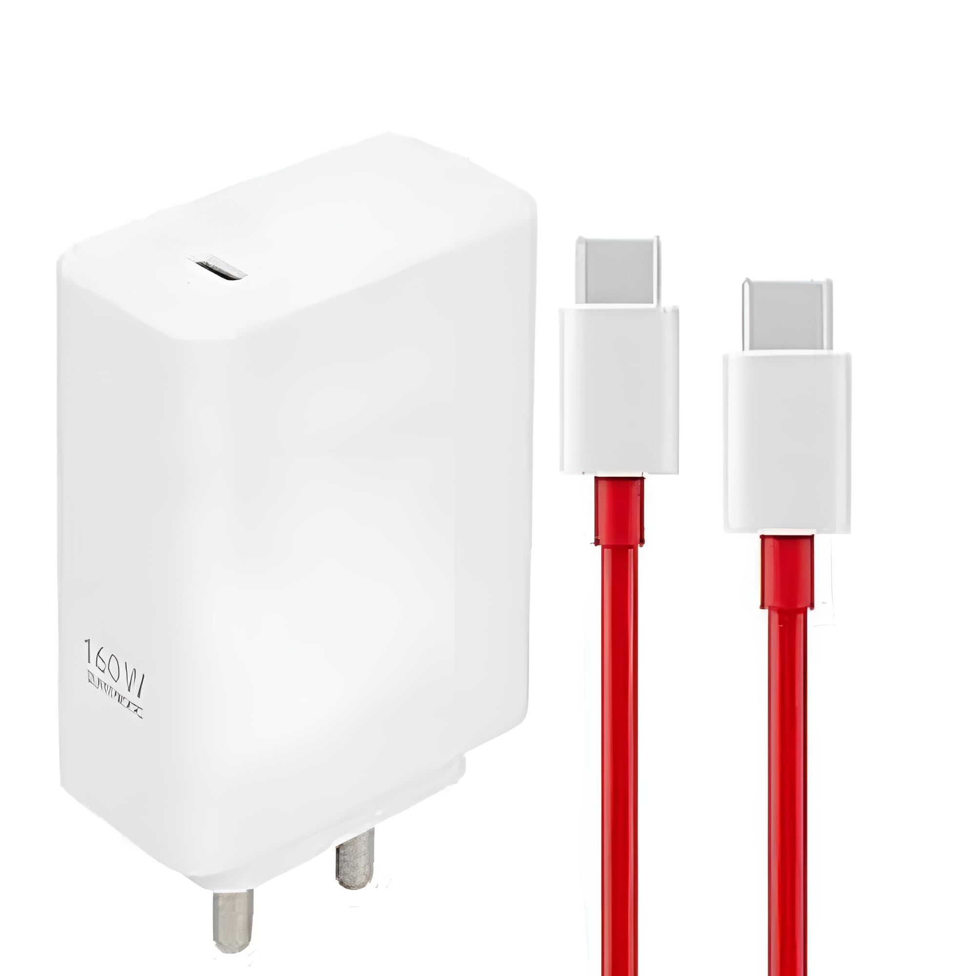 One Plus Warp Dash SUPERVOOC 160w Charger with USB to C Cable Compatible with One Plus 10T, 10R, 10pro, 9 pro, 9RT, 9, 8, 8t-image-48
