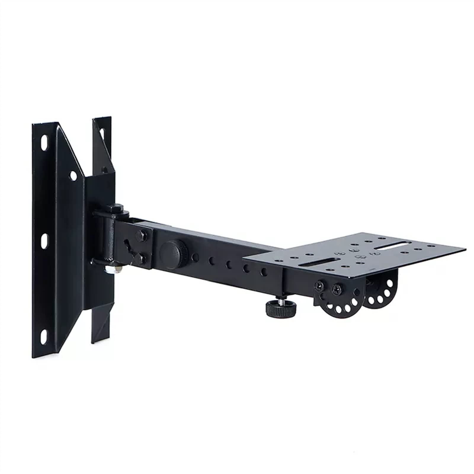 SISWIM Soporte para Altavoz Soporte de Caja de Sonido Estante de Audio montado en la Pared Soporte de Altavoz Envolvente Engrosado KTV Estantería Tarjeta Paquete Caja Colgador Pie para Altavoz