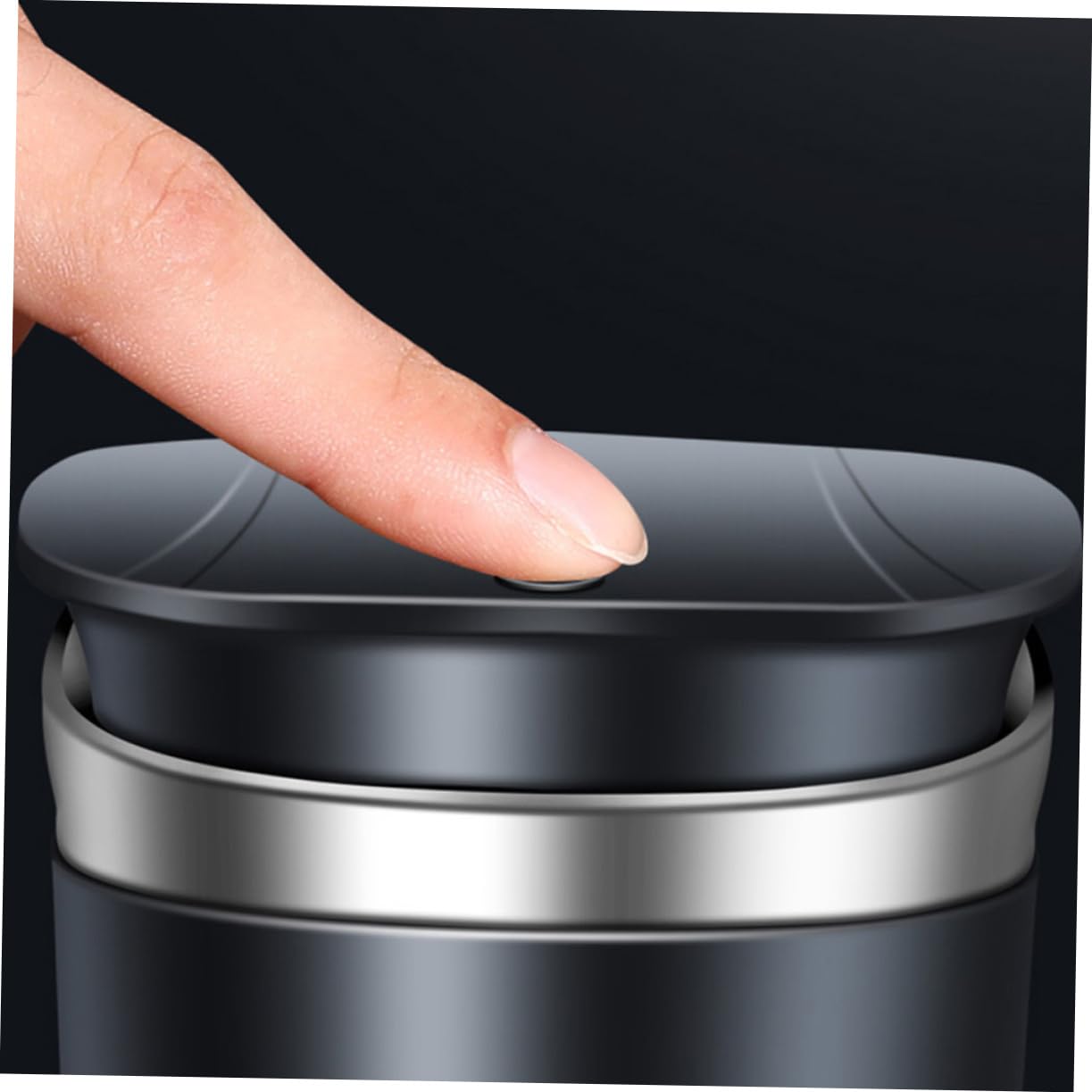 VICASKY Ash Cup for Car Portable Ash Trays for Cigarettes Led Illuminated Ash Tray with Holder for Safe Nighttime Use