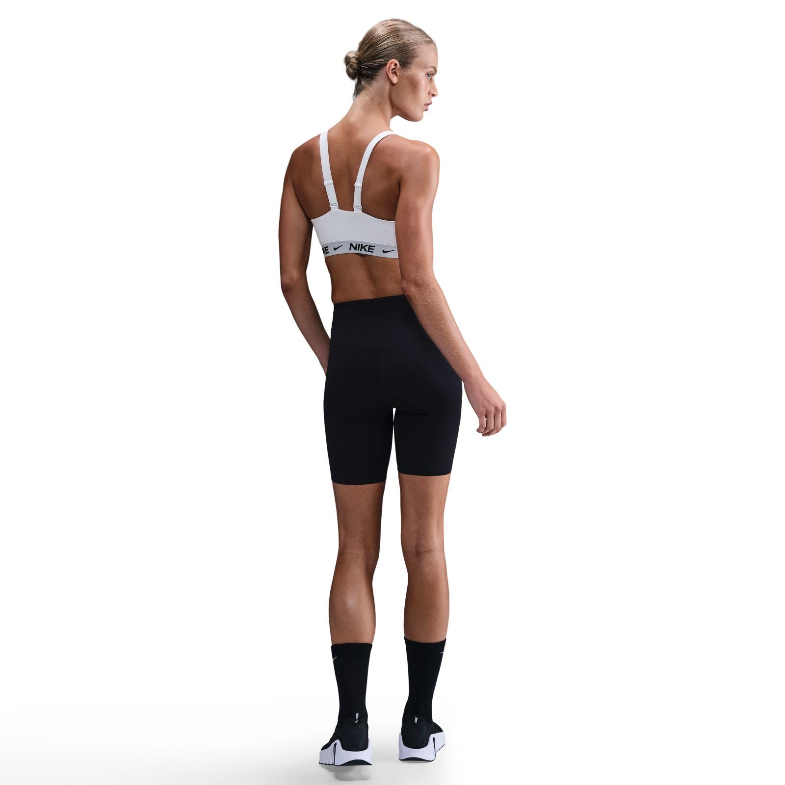 Nike Nike Indy Sport-BH mit Mittlerem Halt, Polster und Verstellbarer Passform Reggiseno Sportivo Donna