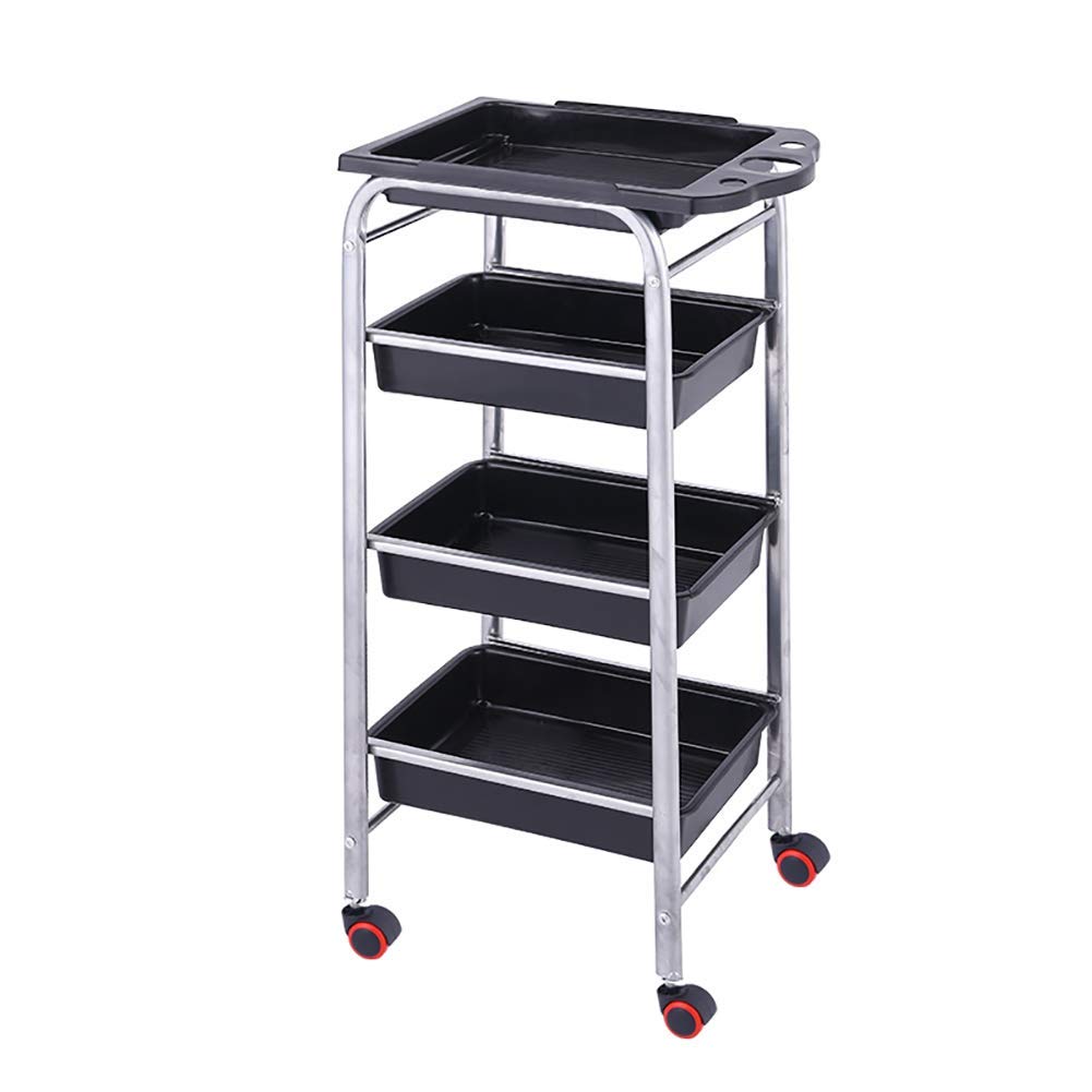 Buy Work home Cart Tool Hairdresser Cart with Removable Drawer 4/5 Tier