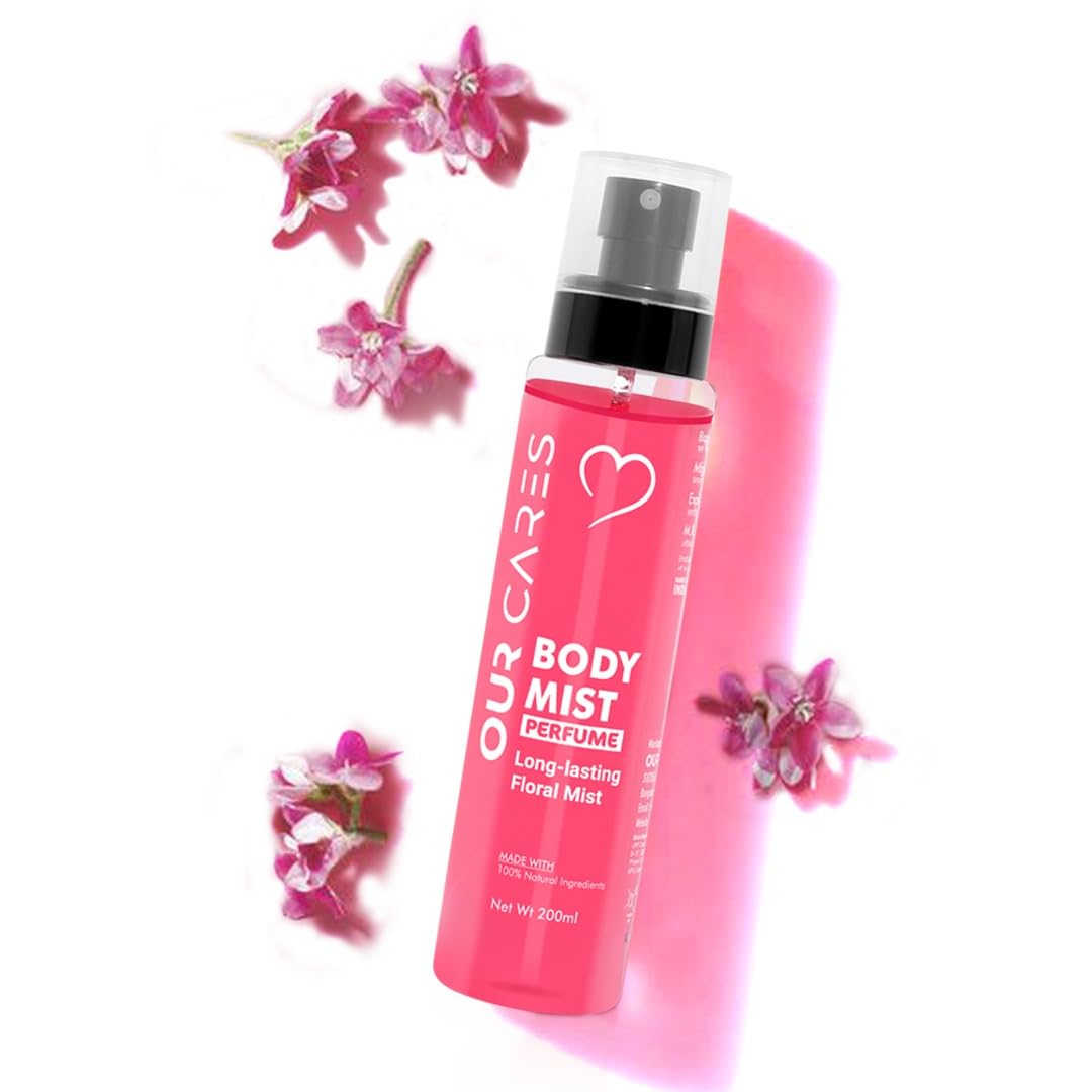 Salasar Ayurveda by Our Cares Body Mist Perfume Long-Lasting | Floral | Parabean Free| Sulphate Free | Cruelty Free | Relaxing | Refreshing | Revitalise | Soothing Fragrance Ideal For Womens, 200Ml.-image-10