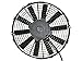 Spal 30101508 13" Straight Blade Pusher Fan