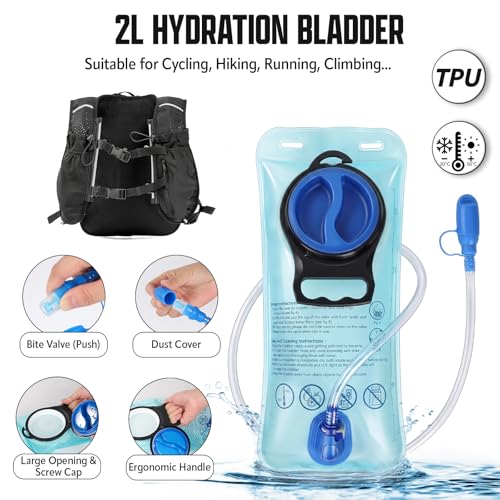 Hydration Backpack, Lightweight Water Backpack, Adjustable Running Vest - image 7
