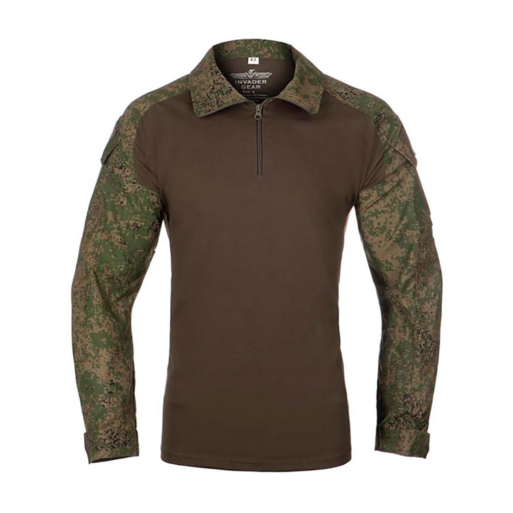 Invader Gear UBACS Combat Shirt Digi Flora Camo L