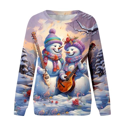 Chemise décontractée col rond coupe M vêtement d'hiver polyvalent - 3