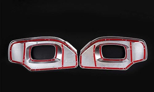 Miniatura 5 de YIWANG Cubierta lateral del asiento del coche del cromo ABS 2 piezas para Land Rover Range Rover Vogue SE Range Rover Sport 2014-2017