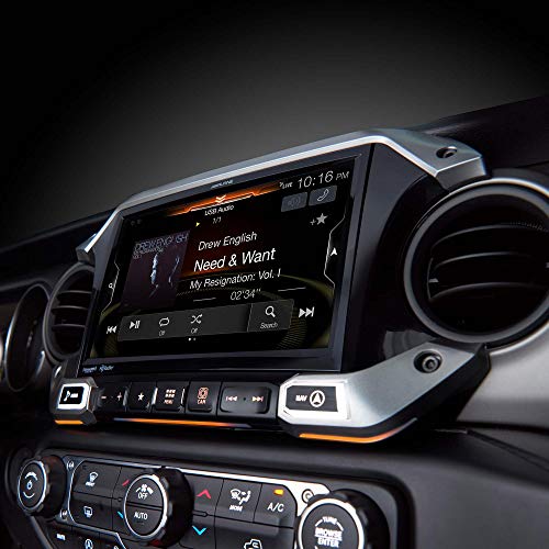 Alpine Electronics X409-WRA-JL 9-inch Mech-Less Restyle Navigation System with Off-Road Mode 