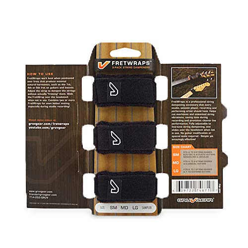 Gruv Gear FretWraps Wild 'Leopard' String Muter 1-Pack (Small)