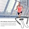 Neckband Bluetooth Headphones Wireless Earbuds for Samsung S25 Ultra S24 S23 FE S22 A53 A25, Sport Headphones Stereo Surround Sound Ear Buds for iPhone 17 Air 16 15 14 Pro Max 13 Plus/Pixel 10 9