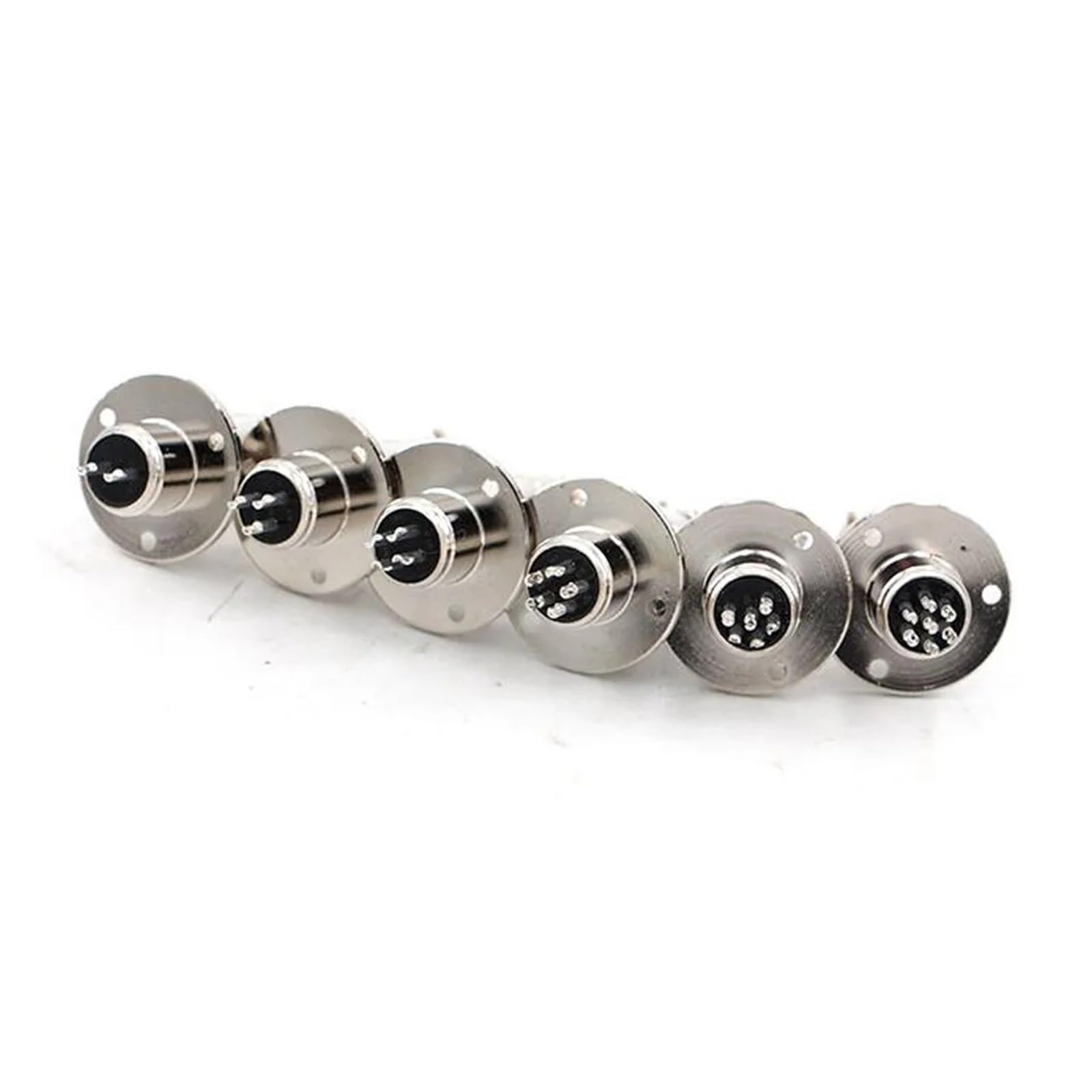 Hengliang Store 12-stykowe białe złącze samochodowe w osłonie z terminalem DJ7123-1.2-11 Złącze samochodowe 12P(10 Sets,7P)