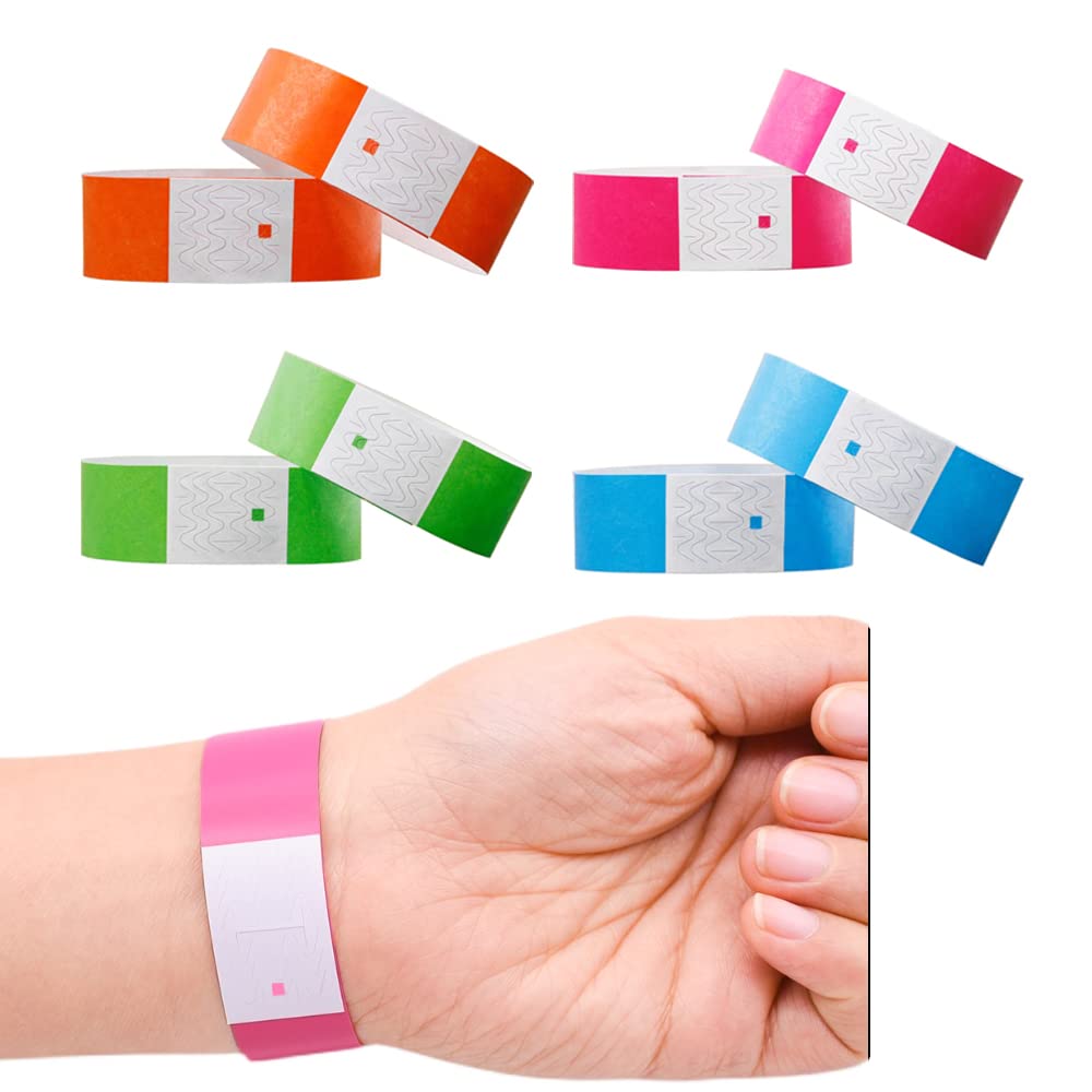 Braccialetti Di Carta Impermeabili Per Eventi - 2020Pz - Festival, Concerti, Feste (Verde) - Foto 9