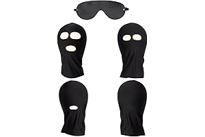 4Pcs BDSM Eye Mask and Bondage Blindfold Set
