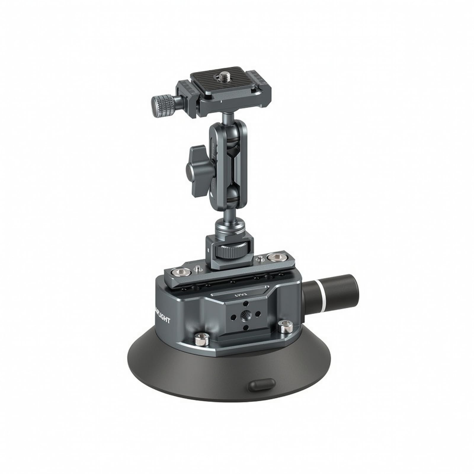 Supporto a Ventosa con Braccio Robusto Supporto con Braccio Snodabile Resistente per Videografo, Ventosa Da 4,5 Pollici + Braccio Magico + Piastra A Sgancio Rapido