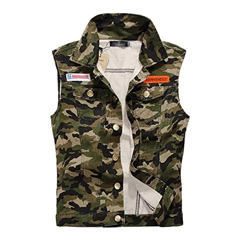 Gilet en jean camouflage Gefomuofe Cover