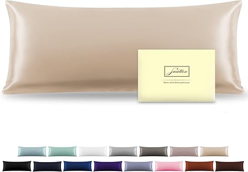 Miniatura 153 de Funda de almohada de seda para cabello y piel, suave, transpirable y resistente, fundas de almohada de seda de morera natural de ambos lados