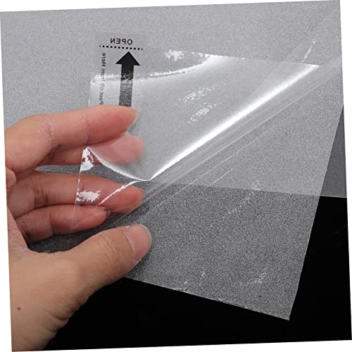 Película de privacidad para ventana Holibanna 300x45 cm transparente miniatura 7