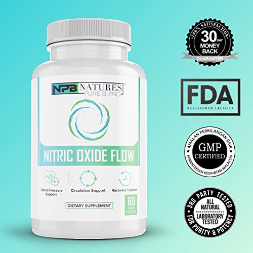 Nitric Oxide Supplements Nature's Pure Blend LArginine Blood