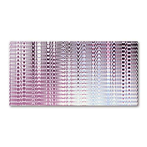 Crédence de cuisine 120x60cm Tulup dosseret verre de sécurité argenté