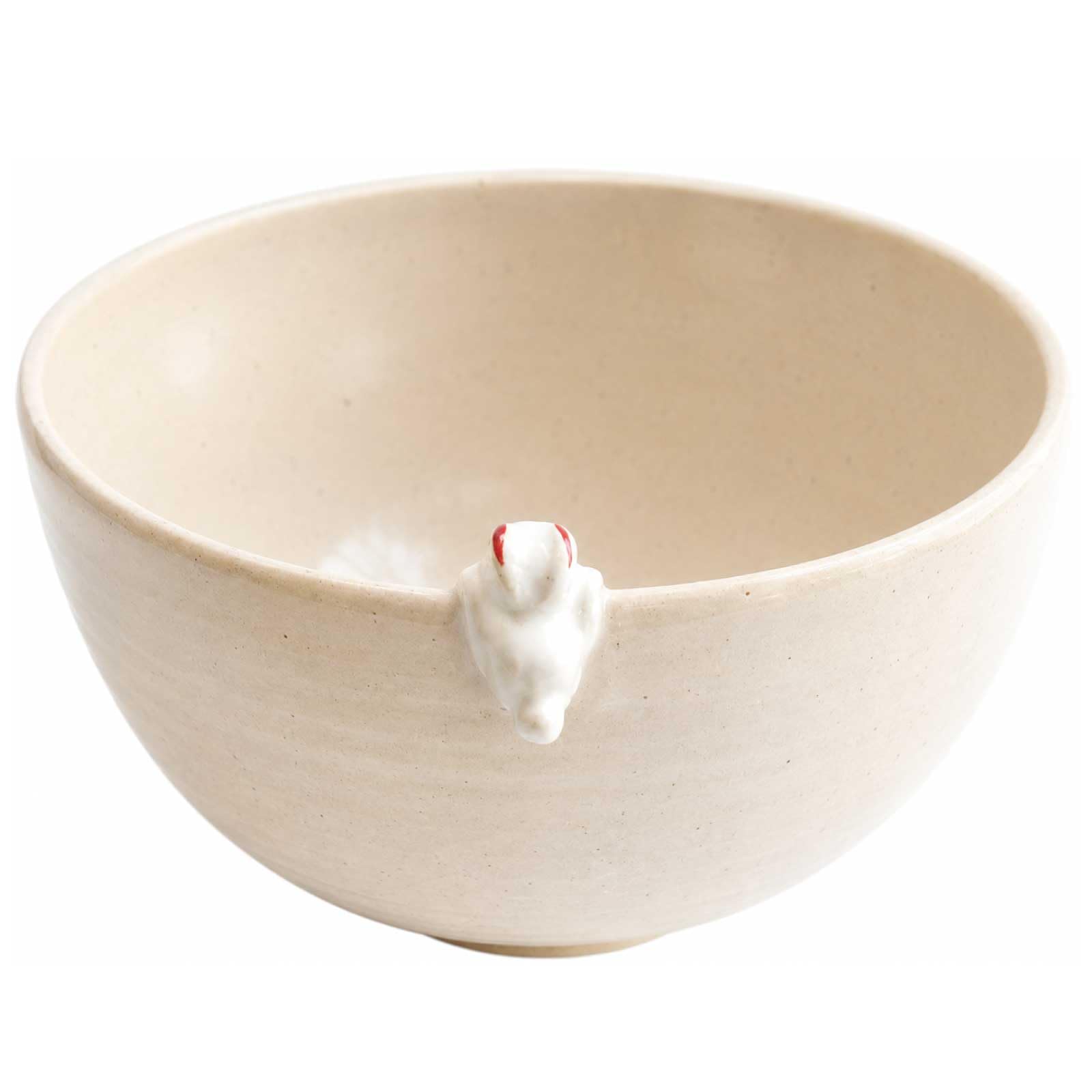 Amazon | 茶道具 抹茶茶碗 抹茶碗 茶道 京焼 日本製 兎 うさぎ 茶盌