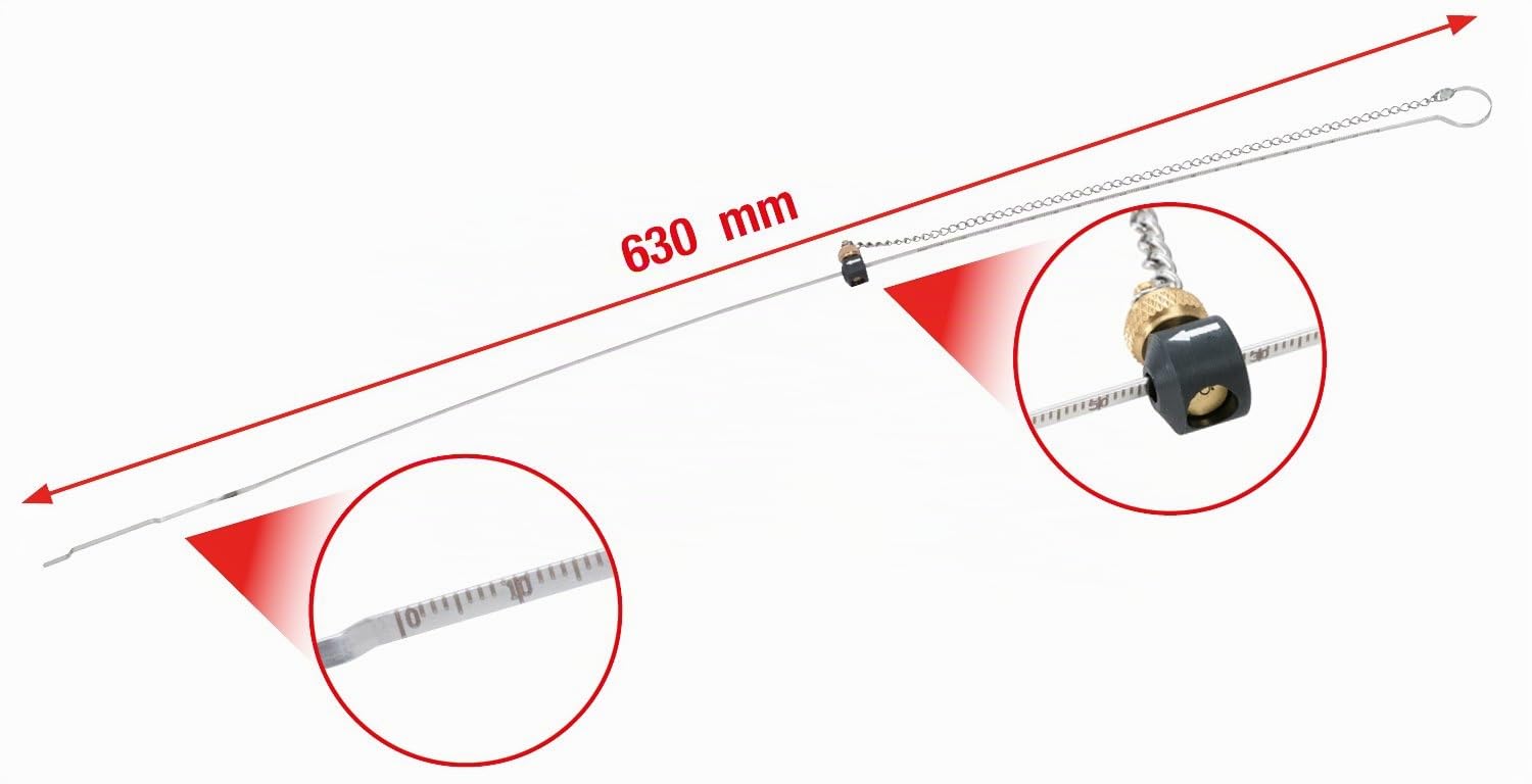 KS Tools 150.9285 Varilla de nivel de aceite para VAG