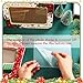 Qunclay 3 Pcs Christmas Picture Frame 4x6 Inch 2025 Xmas Wooden Photo DIY Red Green and White Stripes Frames Decorations Gift for Family Friends Holiday Gifts Xmas Decorative Home Souvenir(Christmas)