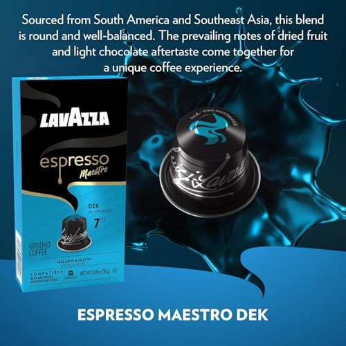 Lavazza Espresso Capsules Compatible with Nespresso Original Machines Variety Pack, 10 Count (Pack of 6)