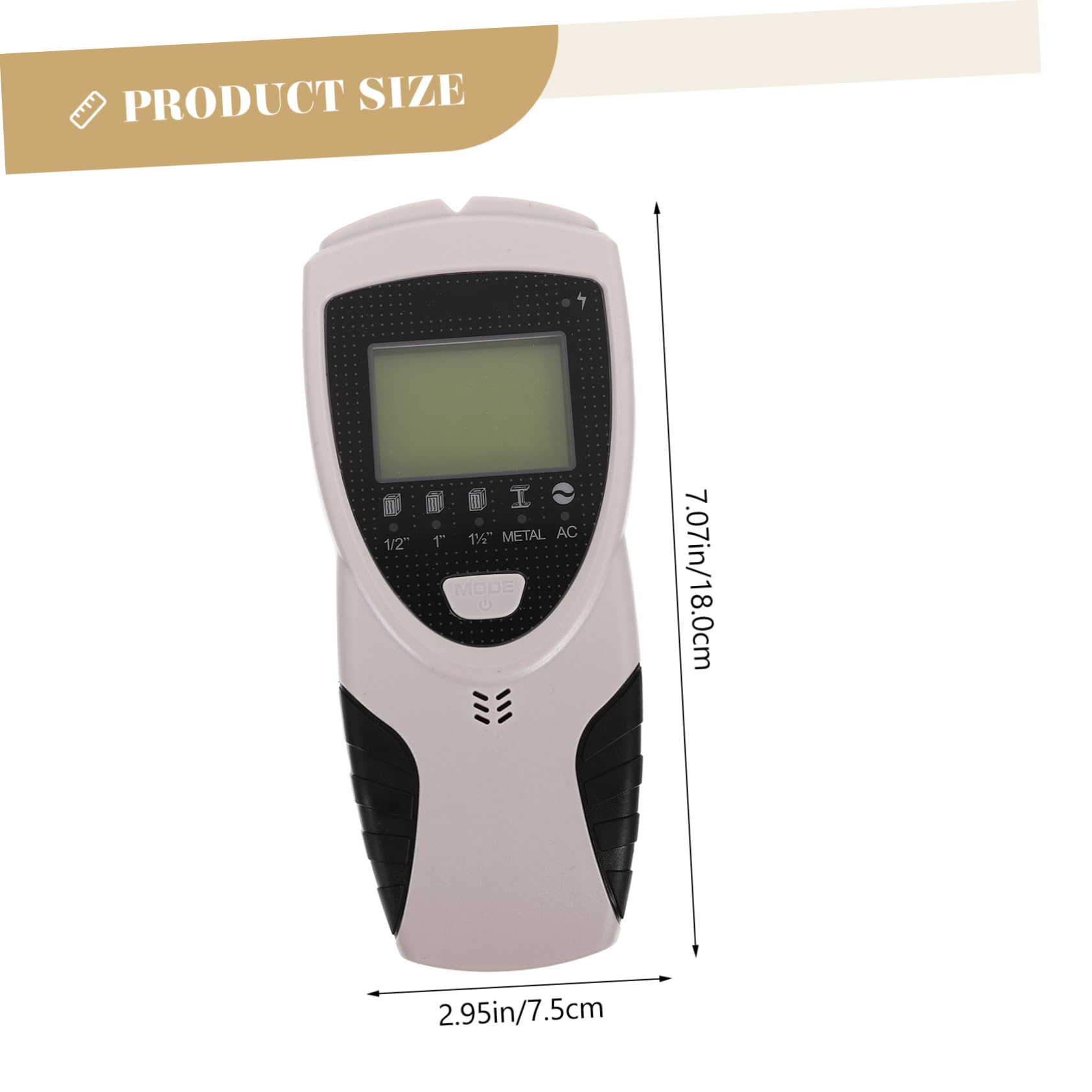 Rilevatore da Parete 4 in 1, Scanner Compatto Argento per Muro