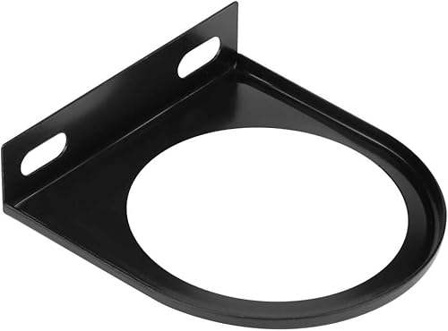 Miniatura 8 de KIMISS Soporte de calibre de 2.047 in, 2 pulgadas, universal, de un solo agujero, soporte para vaina, color negro